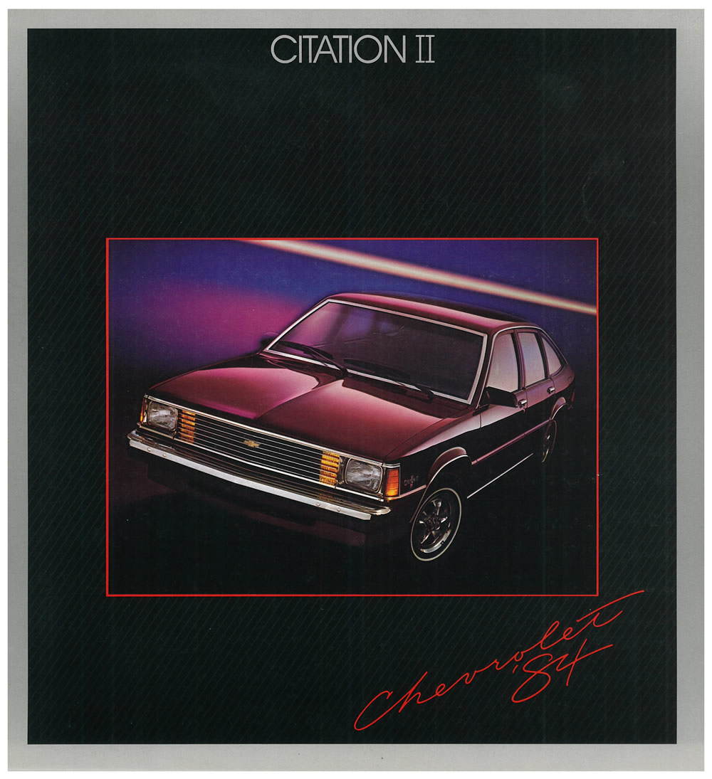 1984 Chevrolet Citation II Brochure